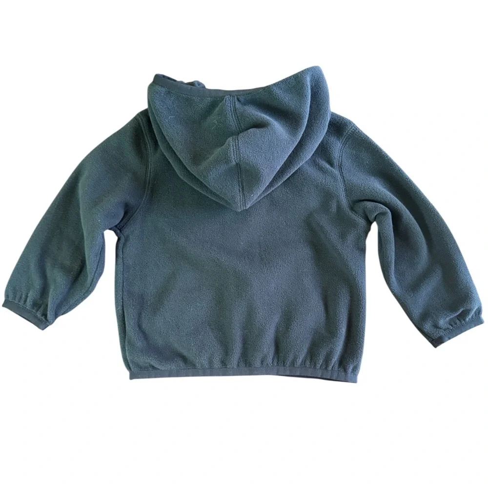 The North Face Infant Glacier Full Zip Hoodie Black Youth 6-12M UPF 30 NWT